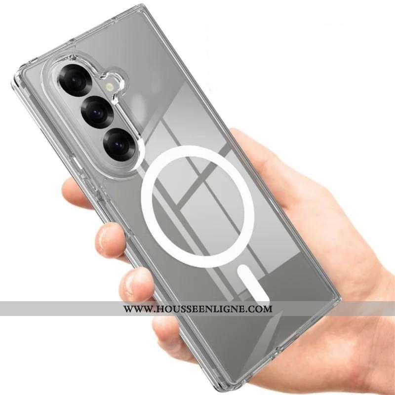 Coque Samsung Galaxy Z Fold 7 Compatible MagSafe Transparente