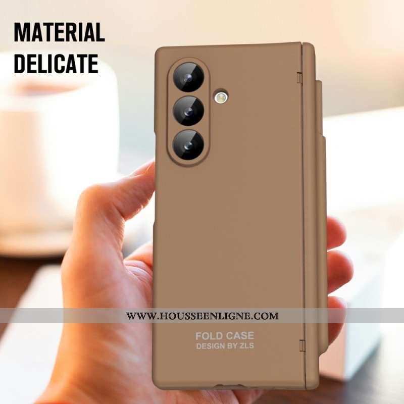 Coque Samsung Galaxy Z Fold 7 Design Sobre avec Protecteur Écran