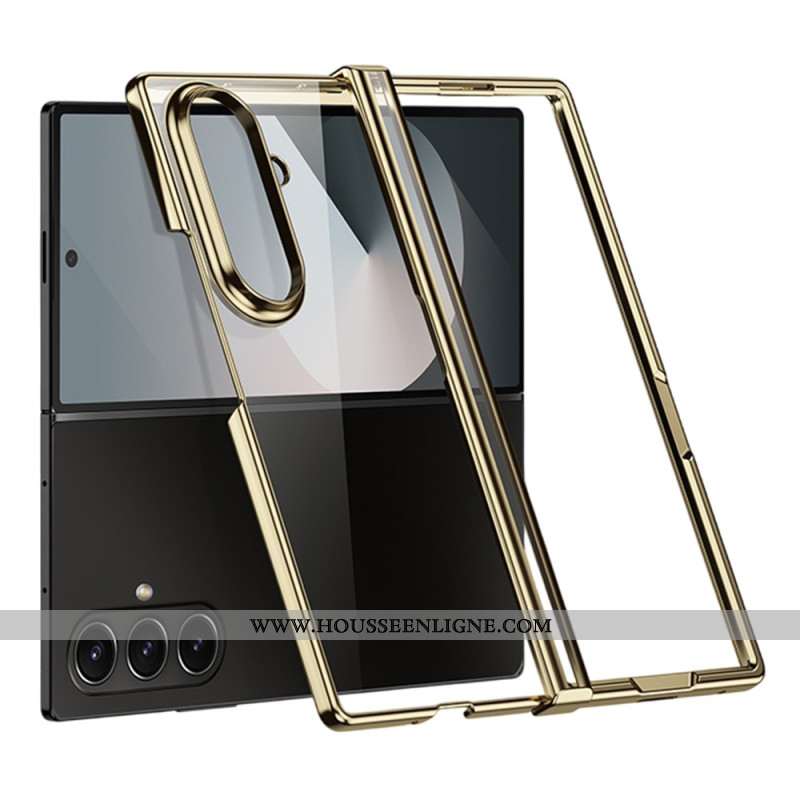 Coque Samsung Galaxy Z Fold 7 Design de Charnière Effet Métal