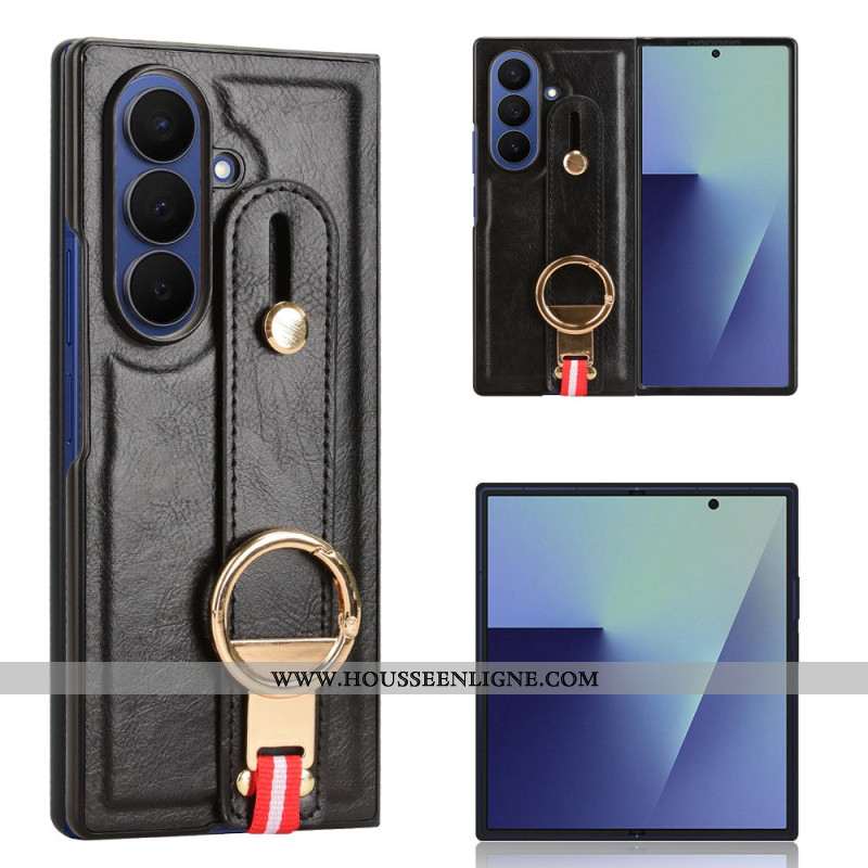 Coque Samsung Galaxy Z Fold 7 Dragonne et Support