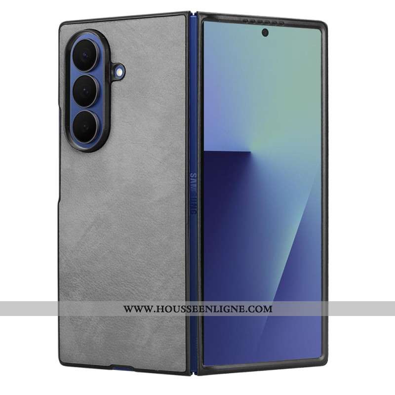 Coque Samsung Galaxy Z Fold 7 Effet Cuir