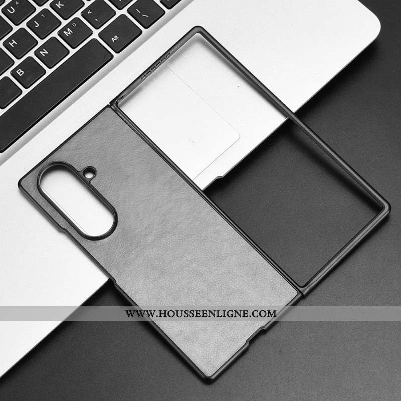 Coque Samsung Galaxy Z Fold 7 Effet Cuir