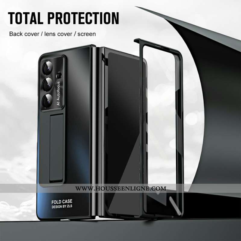Coque Samsung Galaxy Z Fold 7 Effet Mat Support et Protecteur Écran