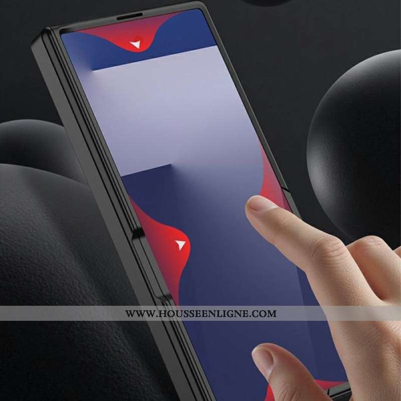 Coque Samsung Galaxy Z Fold 7 Film Protecteur d'Écran et Support Magnétique