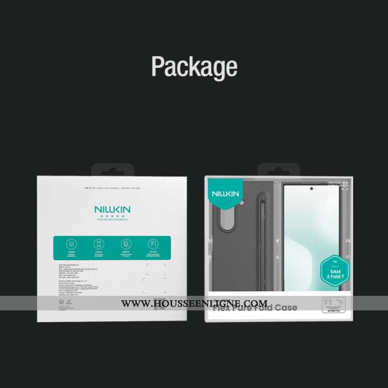 Coque Samsung Galaxy Z Fold 7 Flex Pure Fold Series NILLKIN