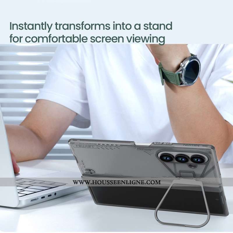 Coque Samsung Galaxy Z Fold 7 Iceblade Prop Series avec Support et Cadre pour Objectif