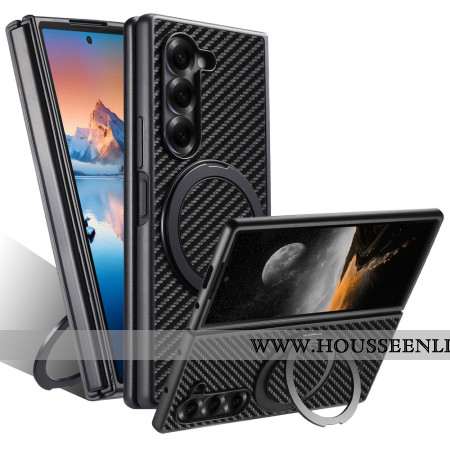 Coque Samsung Galaxy Z Fold 7 Magnétique avec Anneau-Support SUTENI