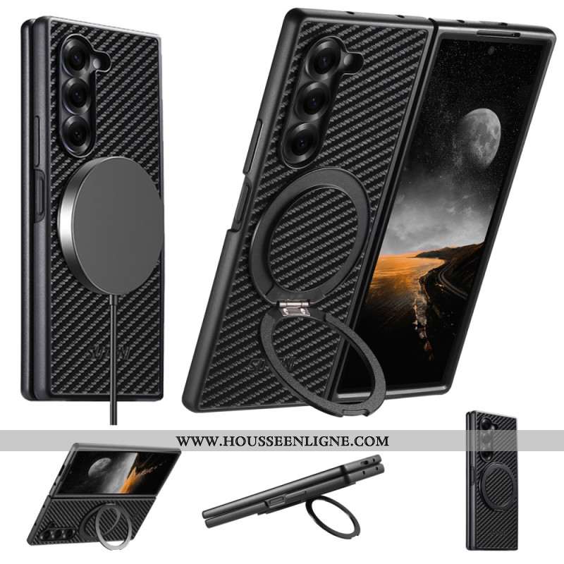 Coque Samsung Galaxy Z Fold 7 Magnétique avec Anneau-Support SUTENI