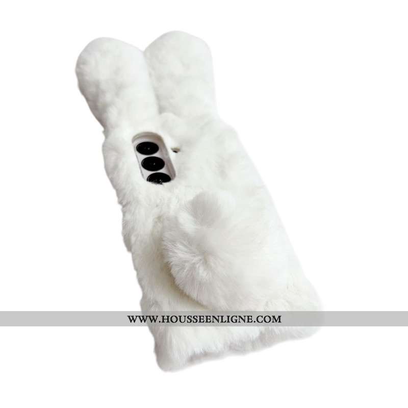 Coque Samsung Galaxy Z Fold 7 Oreilles de Lapin en Peluche
