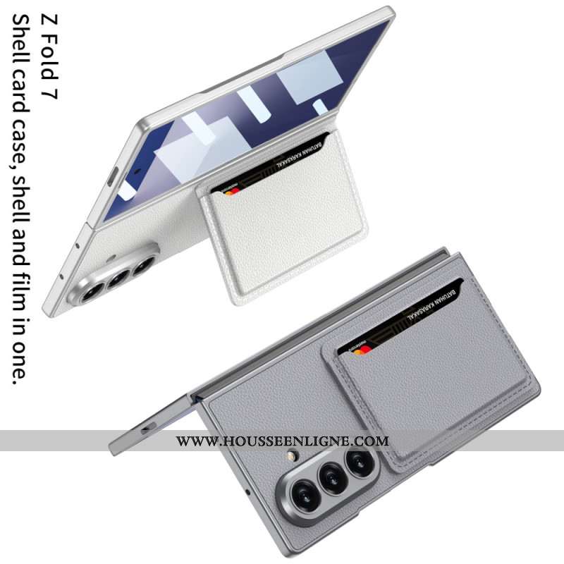 Coque Samsung Galaxy Z Fold 7 Porte-Cartes et Support GKK