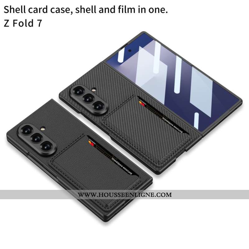 Coque Samsung Galaxy Z Fold 7 Porte-Cartes et Support GKK