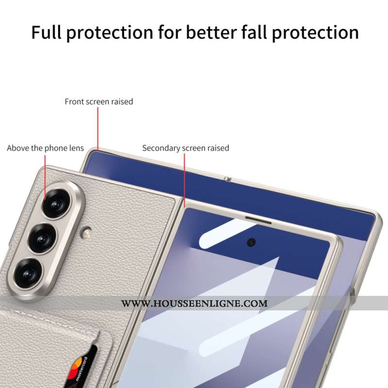 Coque Samsung Galaxy Z Fold 7 Porte-Cartes et Support GKK