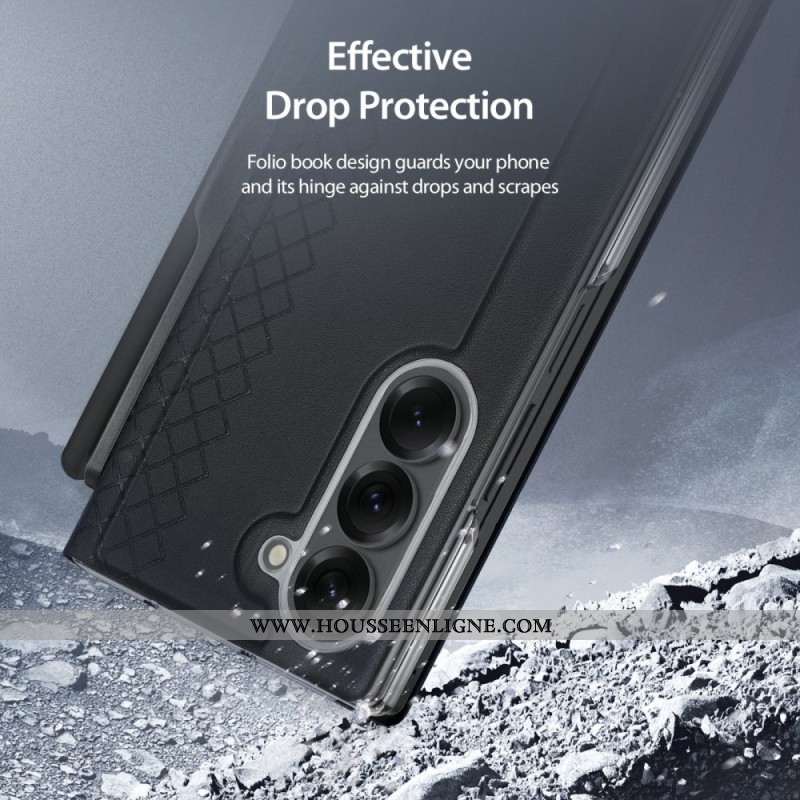 Coque Samsung Galaxy Z Fold 7 Porte-Stylet Bril Series DUX DUCIS