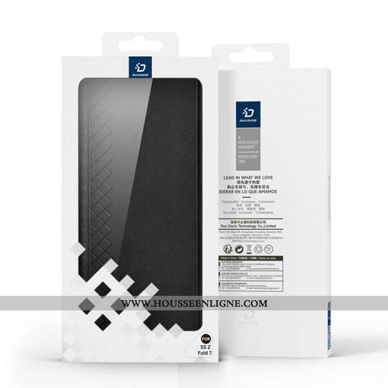 Coque Samsung Galaxy Z Fold 7 Porte-Stylet Bril Series DUX DUCIS