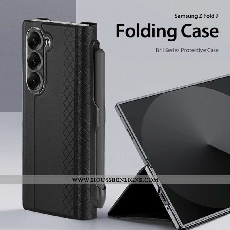 Coque Samsung Galaxy Z Fold 7 Porte-Stylet Bril Series DUX DUCIS
