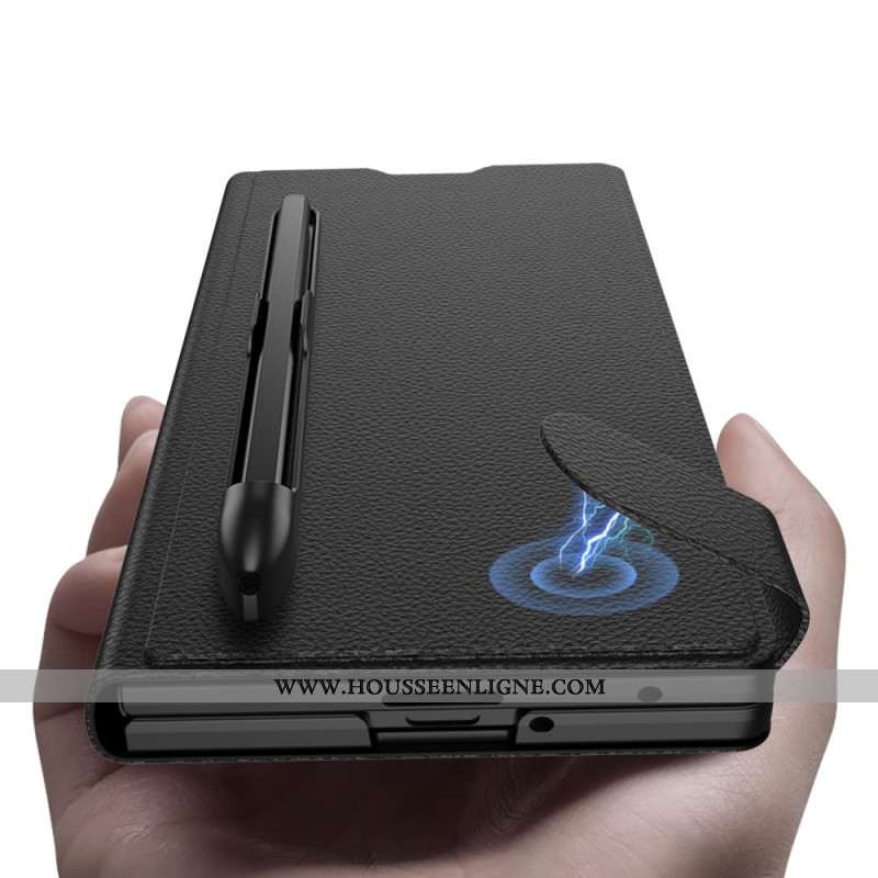 Coque Samsung Galaxy Z Fold 7 Protecteur Écran et Porte-Stylet GKK