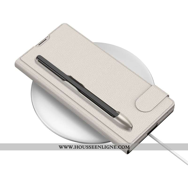 Coque Samsung Galaxy Z Fold 7 Protecteur Écran et Porte-Stylet GKK