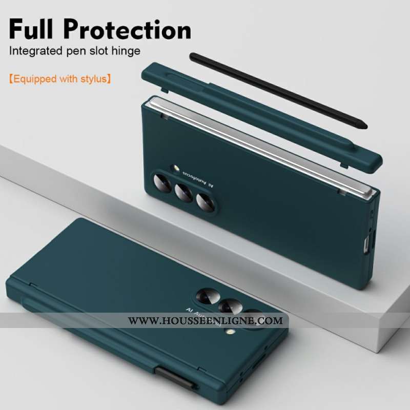 Coque Samsung Galaxy Z Fold 7 Protection de Charnière et Porte-Stylet