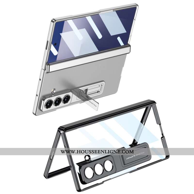 Coque Samsung Galaxy Z Fold 7 Protection de Charnière et Support Intégré
