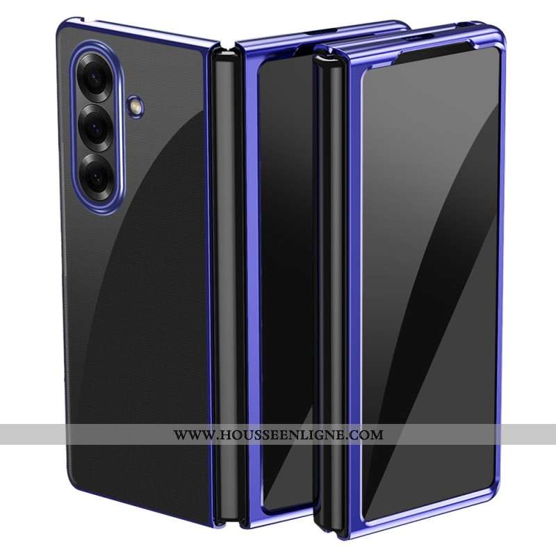 Coque Samsung Galaxy Z Fold 7 Rebord Effet Métal