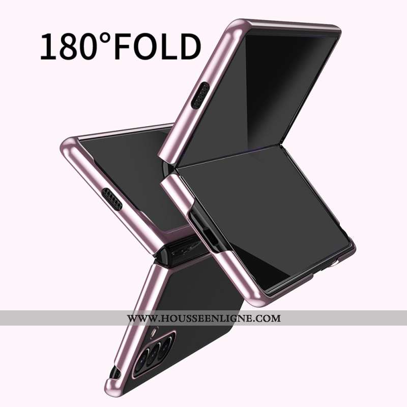 Coque Samsung Galaxy Z Fold 7 Rebord Effet Métal