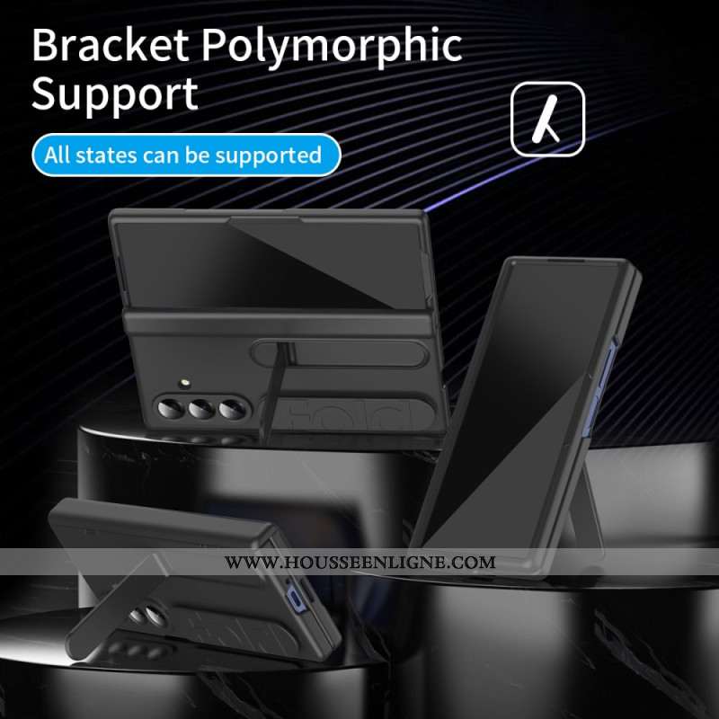 Coque Samsung Galaxy Z Fold 7 Sangle Manuelle et Film en Verre Trempé