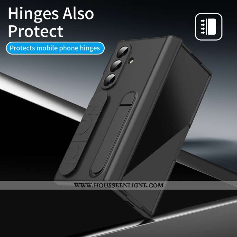 Coque Samsung Galaxy Z Fold 7 Sangle Manuelle et Film en Verre Trempé