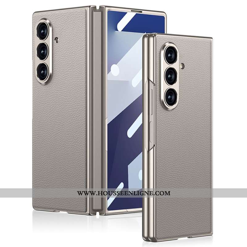 Coque Samsung Galaxy Z Fold 7 Simili Cuir GKK