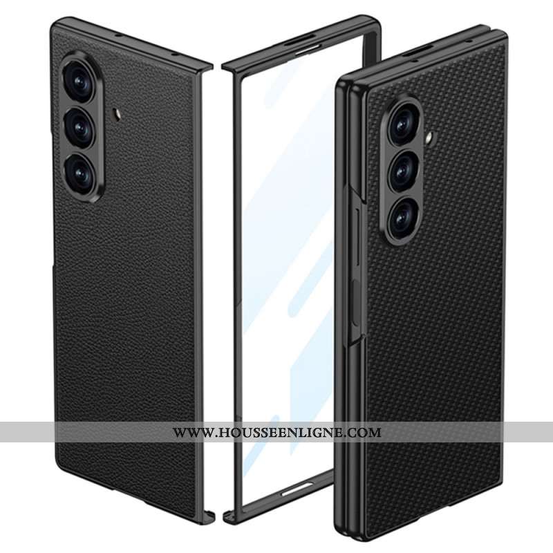 Coque Samsung Galaxy Z Fold 7 Simili Cuir GKK