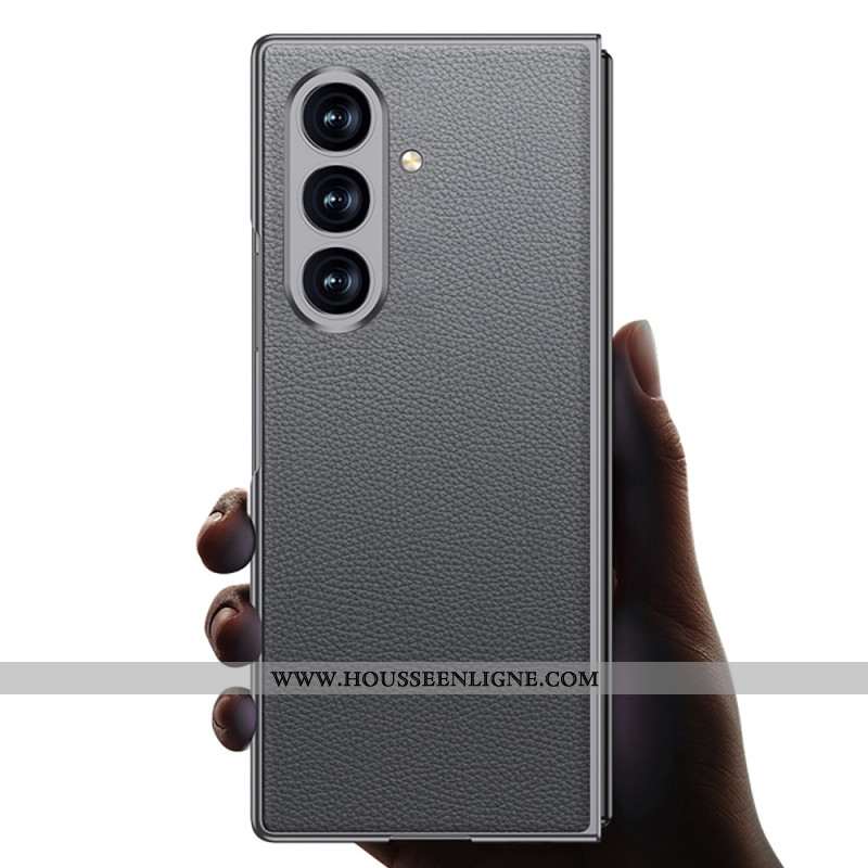 Coque Samsung Galaxy Z Fold 7 Simili Cuir GKK