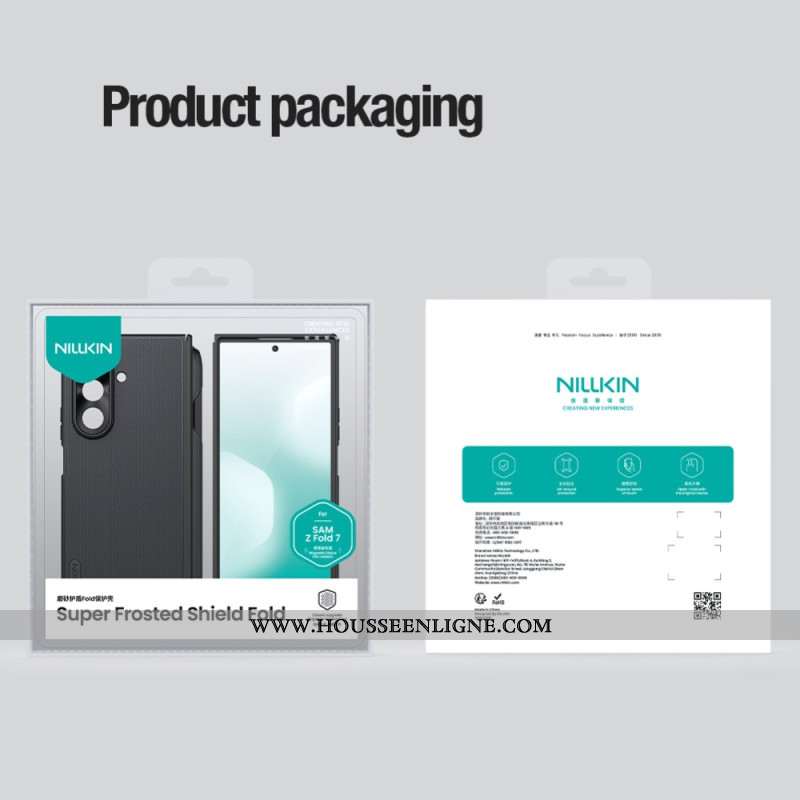 Coque Samsung Galaxy Z Fold 7 Super Frosted Shield Series NILLKIN