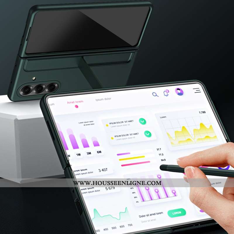 Coque Samsung Galaxy Z Fold 7 Support Intégré et Emplacement pour Stylet