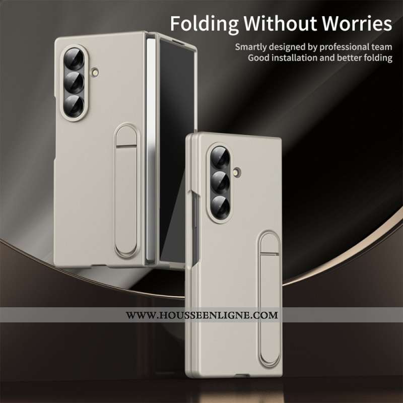Coque Samsung Galaxy Z Fold 7 Support et Anneau de Protection