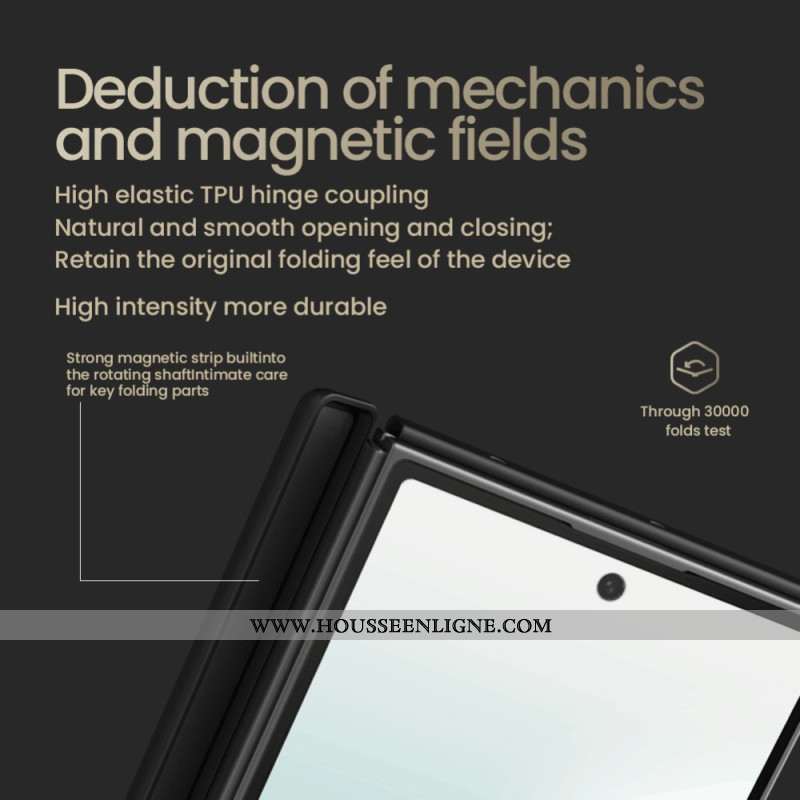 Coque Samsung Galaxy Z Fold 7 Support et Compatibilité MagSafe NILLKIN