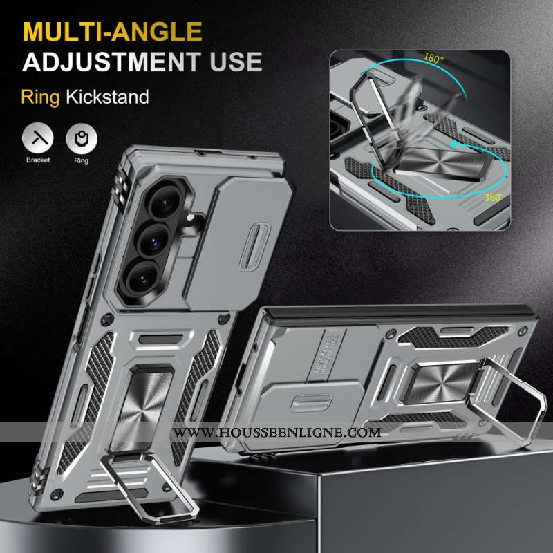 Coque Samsung Galaxy Z Fold 7 Ultra Résistante Support et Protection d'Objectif