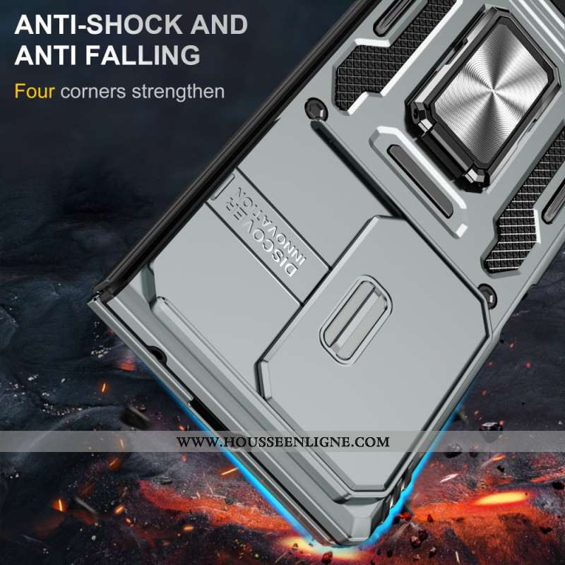 Coque Samsung Galaxy Z Fold 7 Ultra Résistante Support et Protection d'Objectif