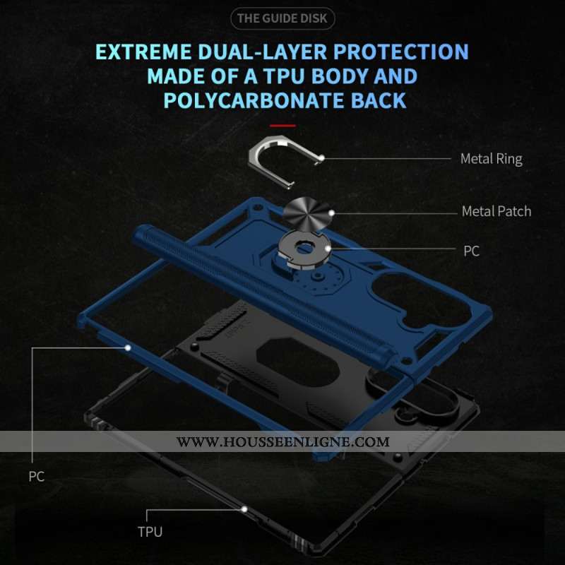 Coque Samsung Galaxy Z Fold 7 Ultra Résistante avec Support