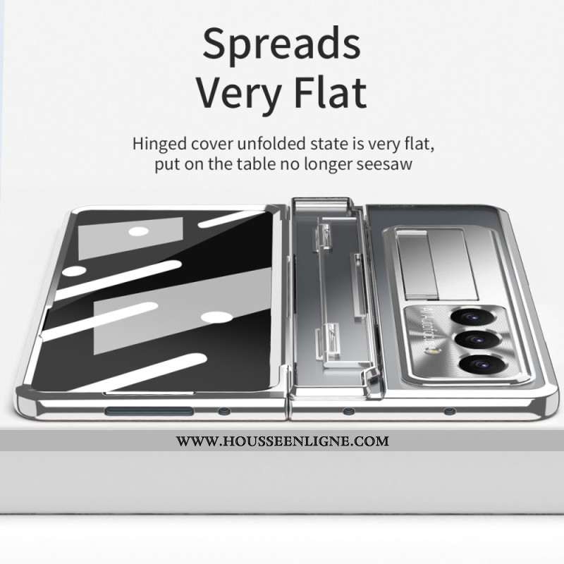 Coque Samsung Galaxy Z Fold7 5G Compatible Magsafe avec Support et Film Protecteur