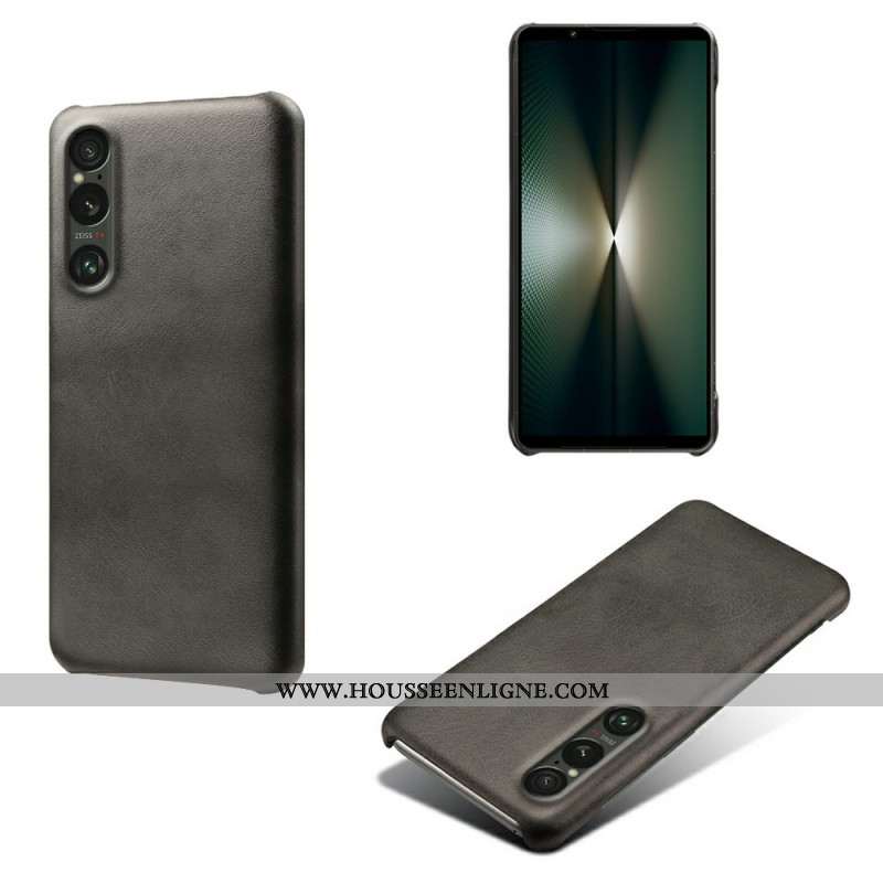 Coque Sony Xperia 1 VII Effet Cuir