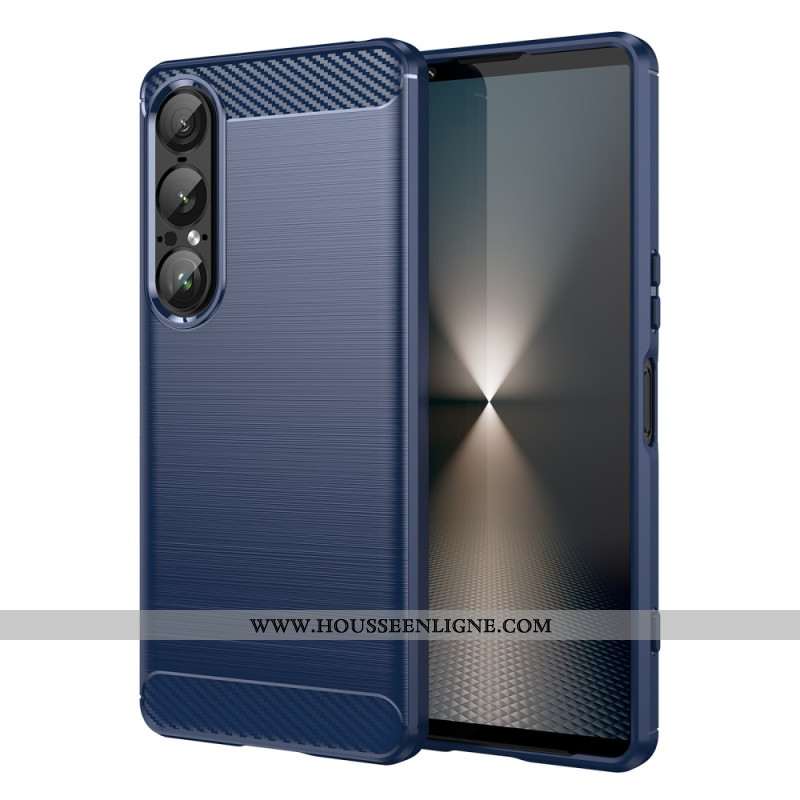 Coque Sony Xperia 1 VII Fibre Carbone Brossée