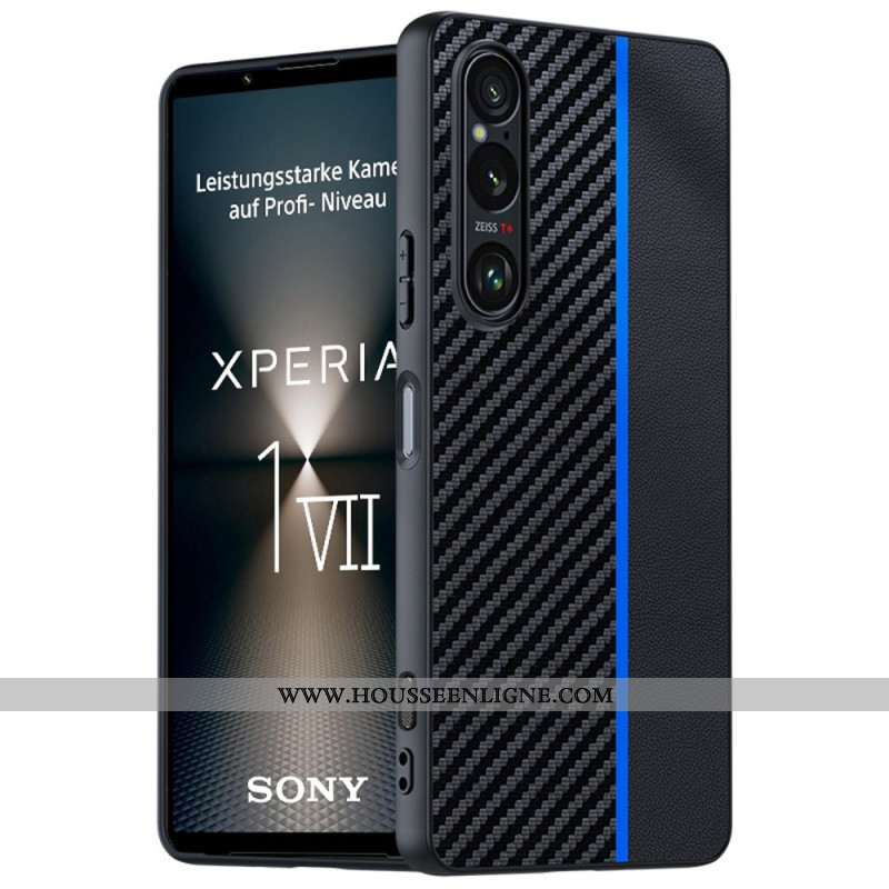 Coque Sony Xperia 1 VII Fibre Carbone