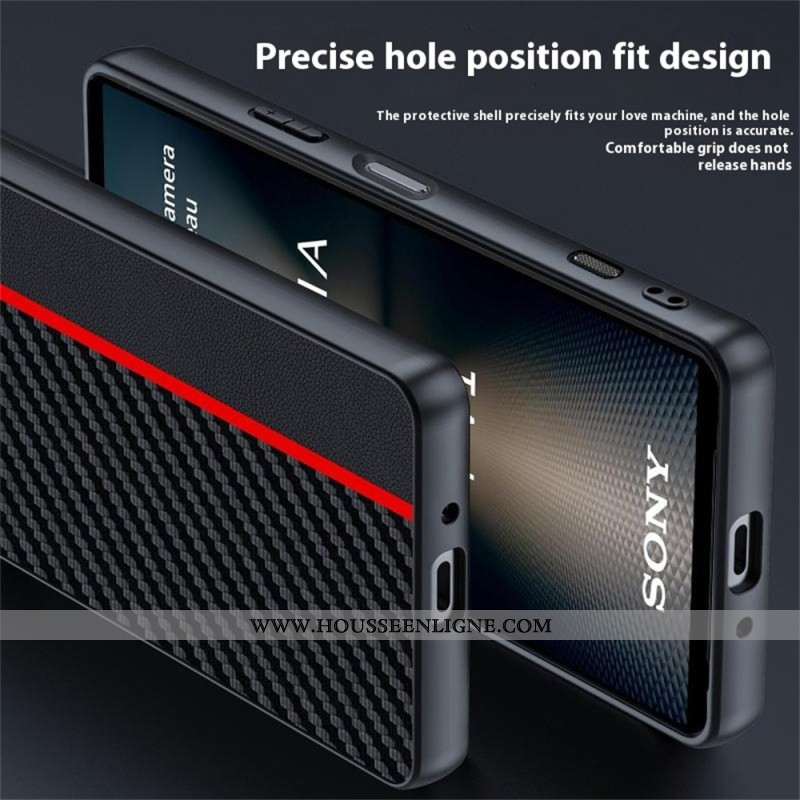Coque Sony Xperia 1 VII Fibre Carbone