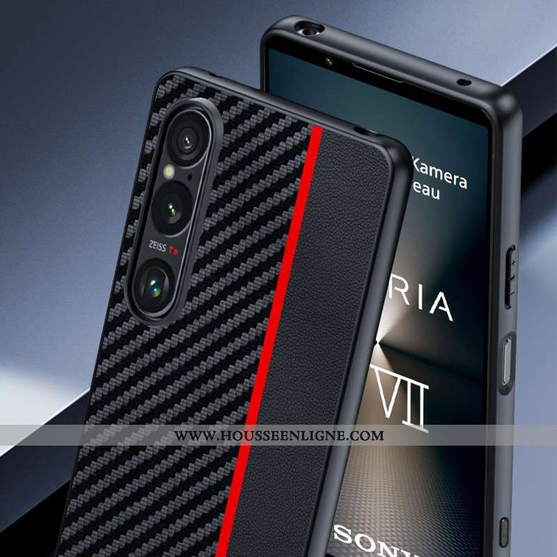 Coque Sony Xperia 1 VII Fibre Carbone