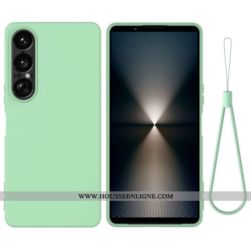 Coque Sony Xperia 1 VII Silicone à Lanière