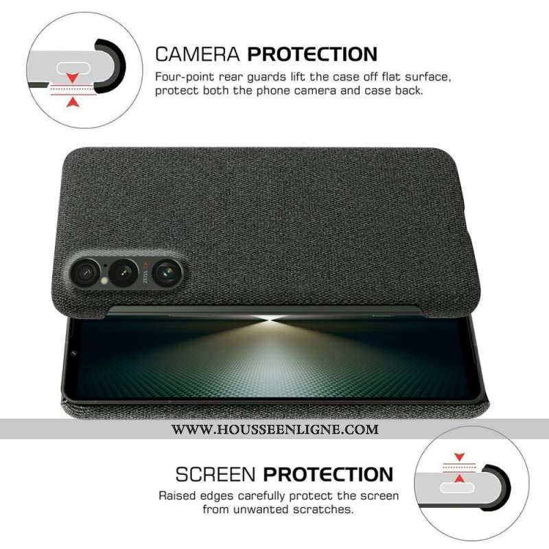 Coque Sony Xperia 1 VII Tissu
