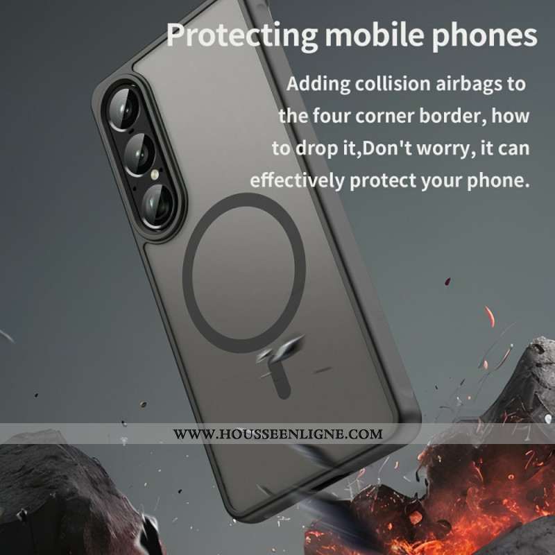 Coque Sony Xperia 1 VII compatible MagSafe Givrée