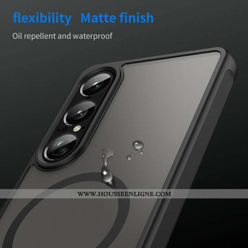 Coque Sony Xperia 1 VII compatible MagSafe Givrée