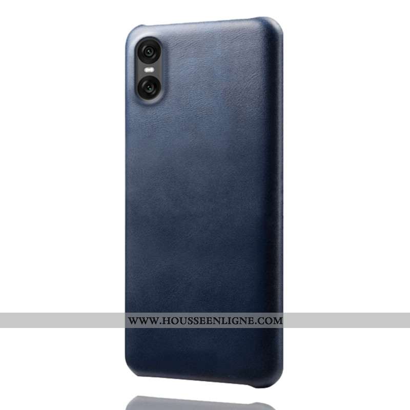 Coque Sony Xperia 10 VII Effet Cuir