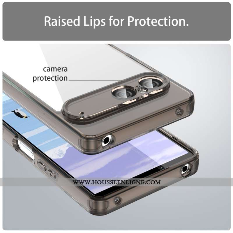 Coque Sony Xperia 10 VII Silicone Transparent