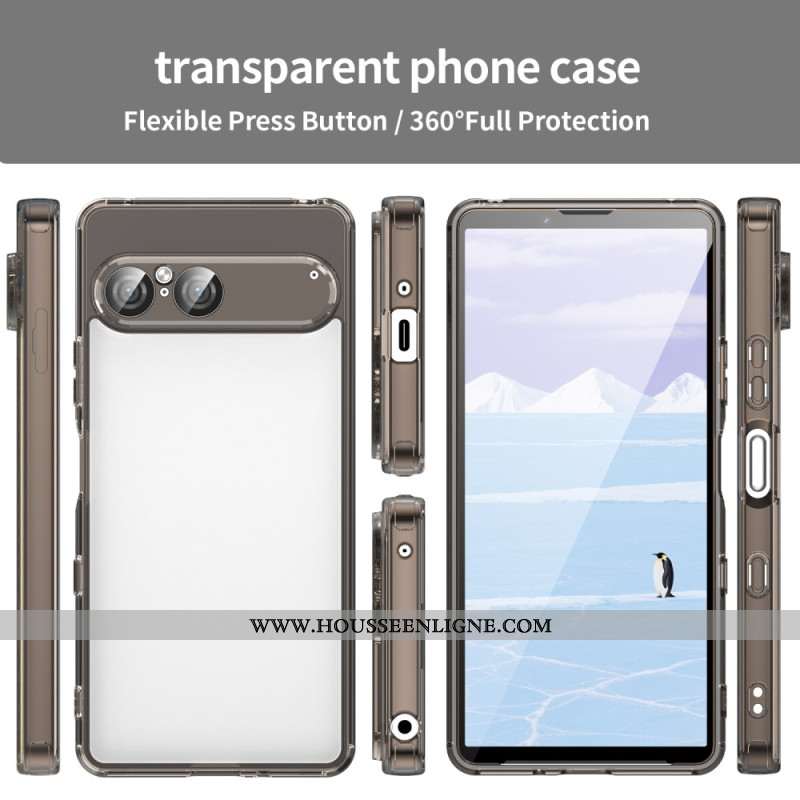 Coque Sony Xperia 10 VII Silicone Transparent